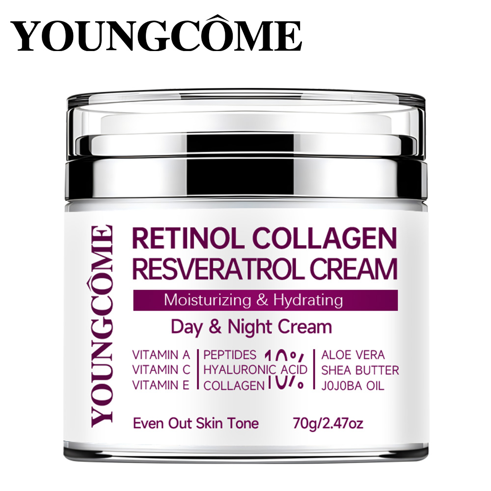 Skincare Retinol - เรตินอล คอลลาเจน เรสเวอราทรอล ครีมบำรุงผิวหน้า มอยเจอร์ไรเซอร์ บำรุงผิวหน้า