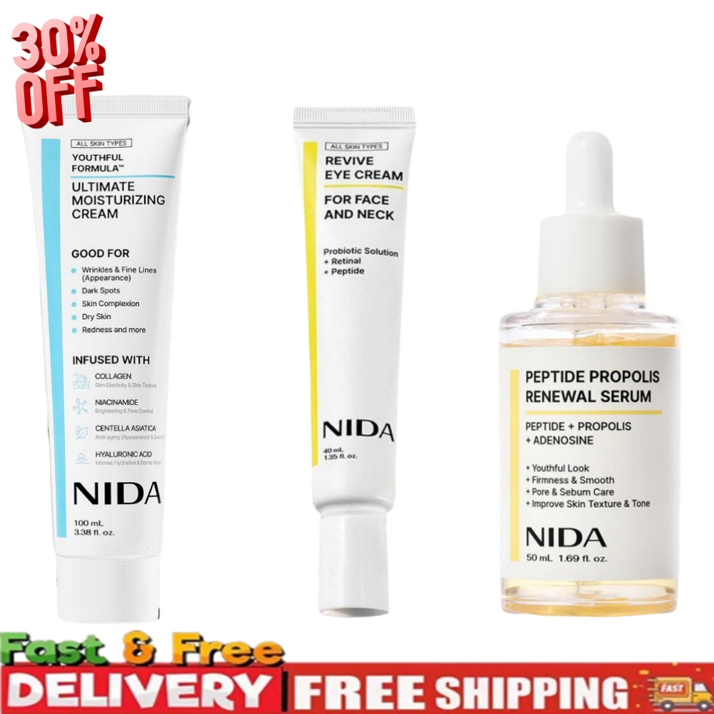 Skincare Retinol - เกาหลี NIDA มอยส์เจอร์ไรซิ่ง อัลติเมท ครีม แอนตี้เอจจิ้ง