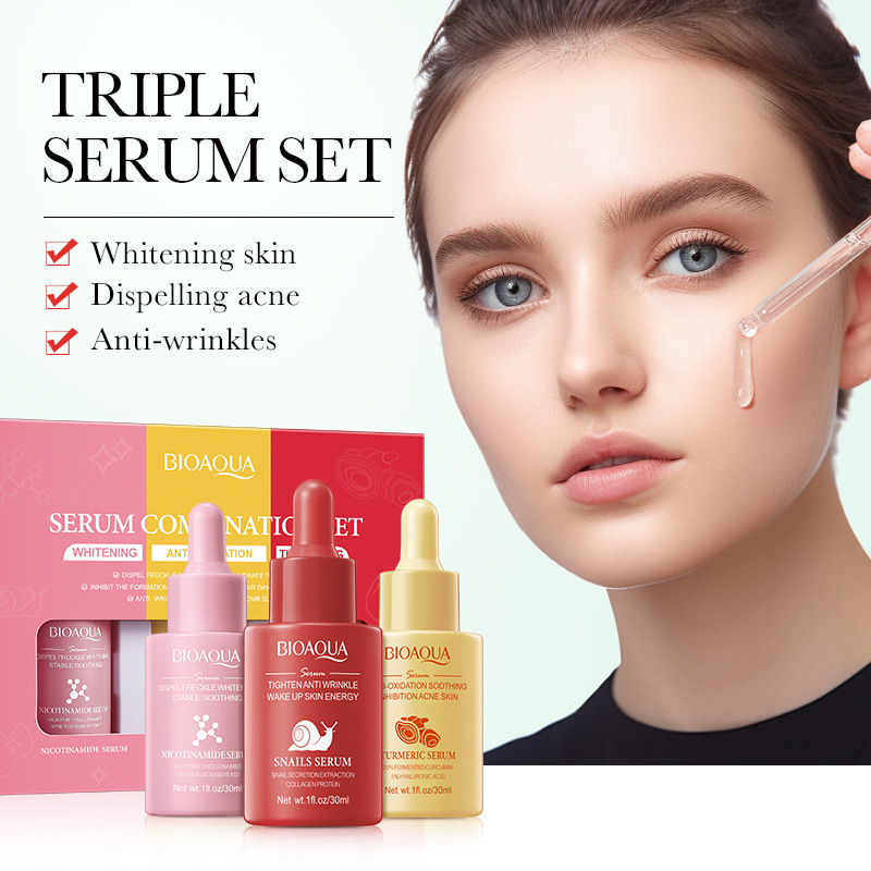 3 ชิ้น/เซ็ต BIOAQUA Vitamin C  - Skincare Retinol บทวิจารณ์และราคา