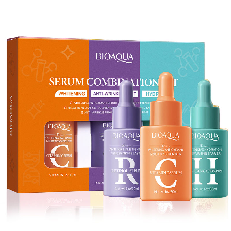 3 ชิ้น/เซ็ต BIOAQUA Vitamin C  - Skincare Retinol บทวิจารณ์และราคา