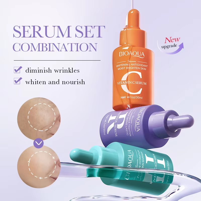 3 ชิ้น/เซ็ต BIOAQUA Vitamin C  - Skincare Retinol บทวิจารณ์และราคา