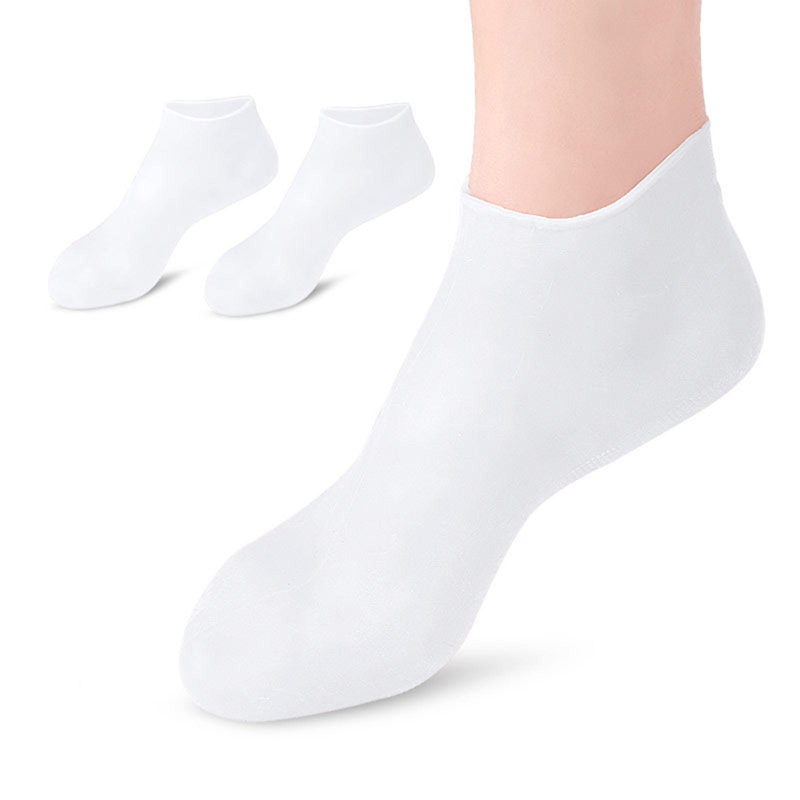 ถุงเท้าซิลิโคนเจลนุ่ม ถุงเท้าป - Xl Skincare บทวิจารณ์และราคา